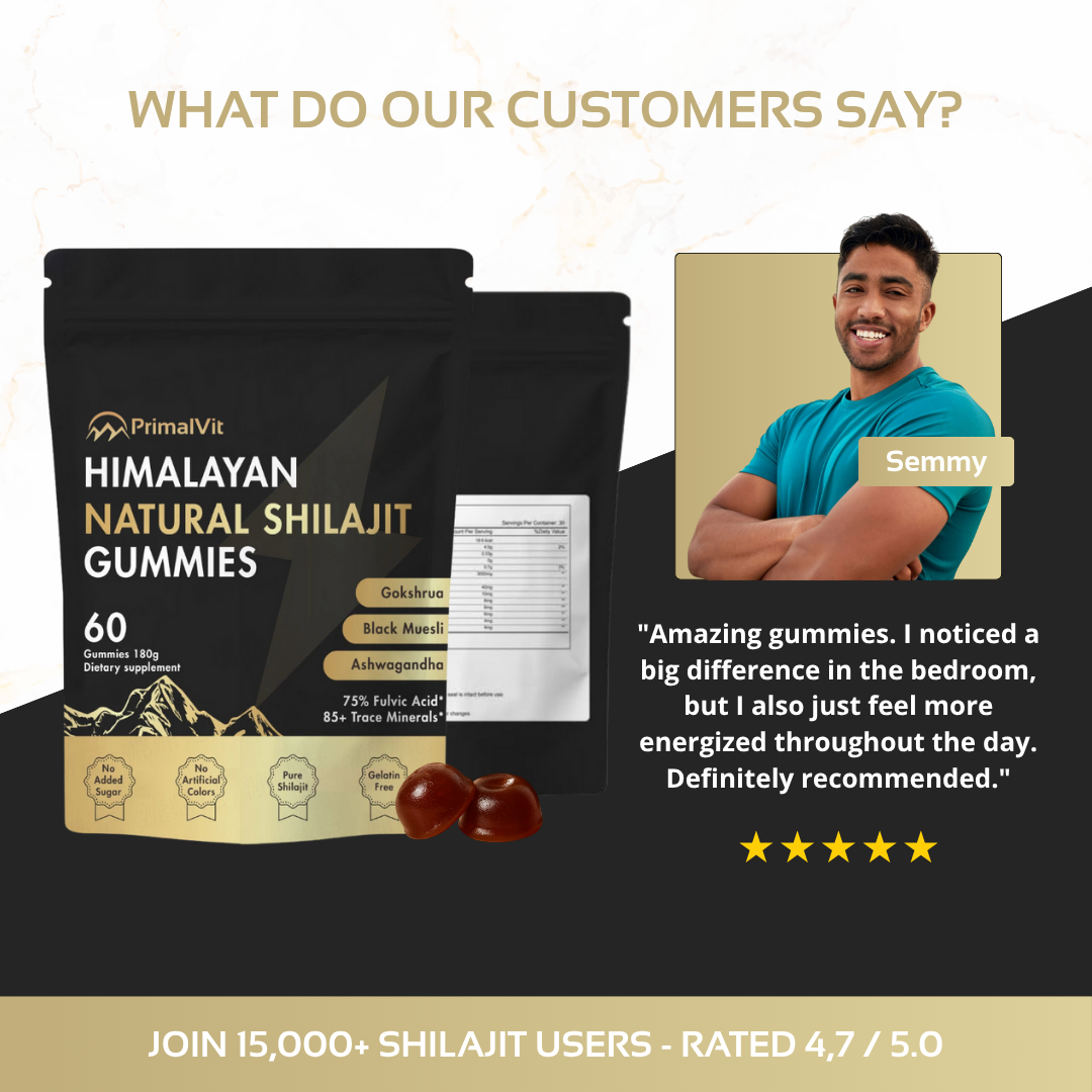 PrimalVit™ Shilajit Gummies