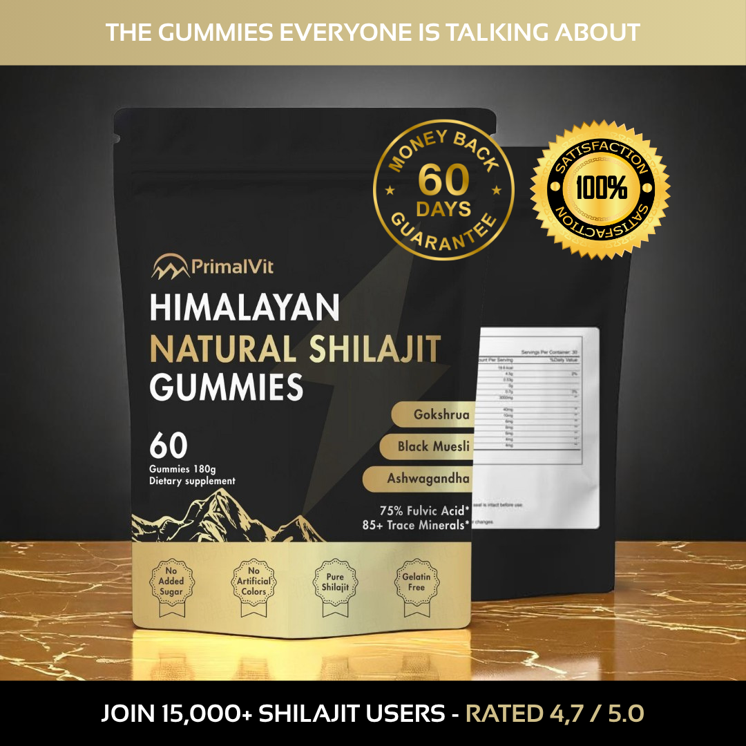PrimalVit™ Shilajit Gummies