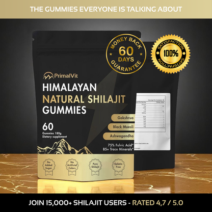 PrimalVit™ Shilajit Gummies